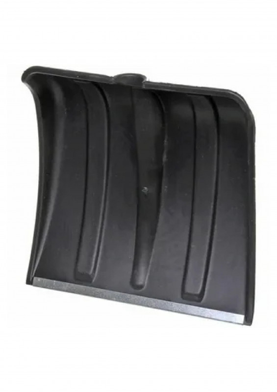 Лопата снеговая №1 пластмас оцинкованная планка 380х365 ф32 V-обр ручка дер/черенок МЕТЕЛЬ