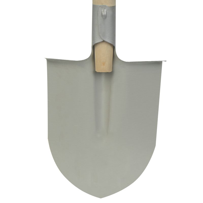 Лопата штыковая с ребрами жесткости с черенком