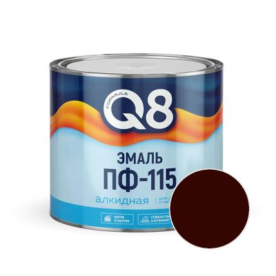 Эмаль ПФ-115 Q8 1,9кг шоколадная FORMULA