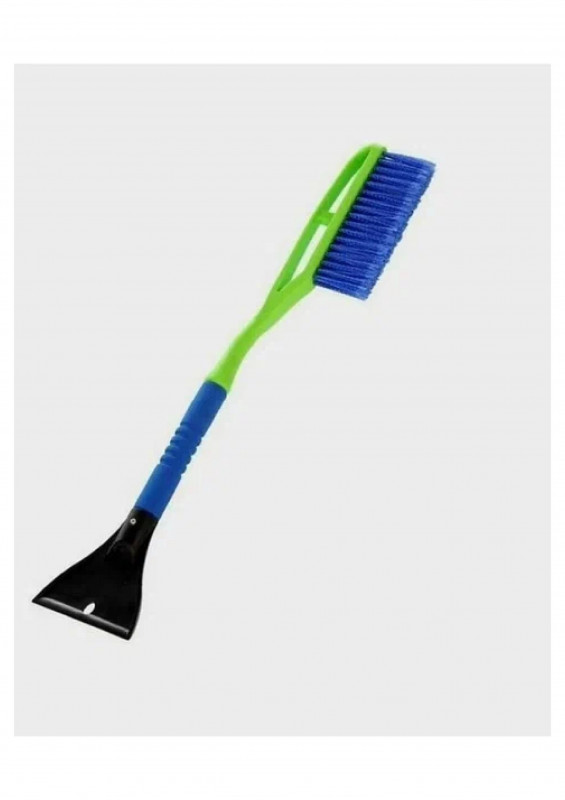 Щетка со скребком 635мм зеленый OKTAN