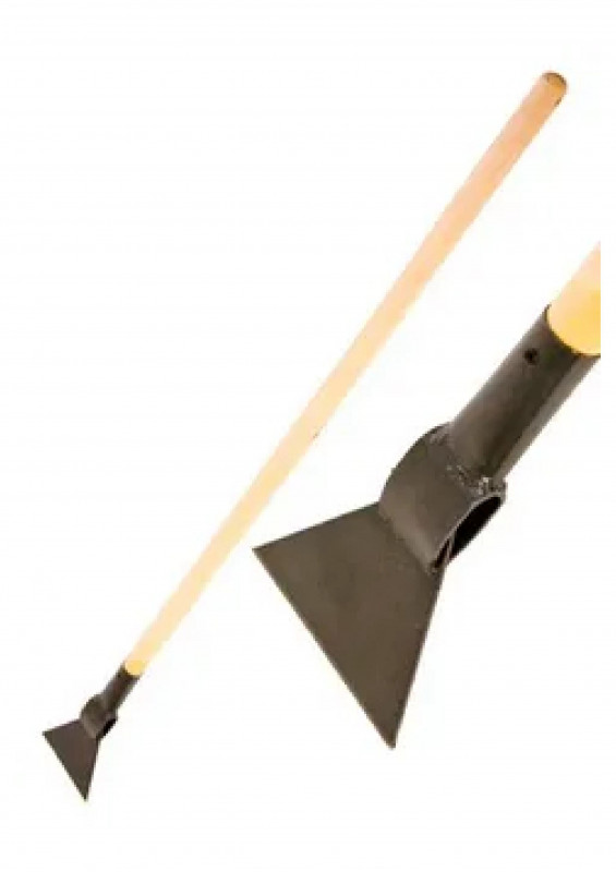 Ледоруб сварной с топором Б-2 с деревянным черенком