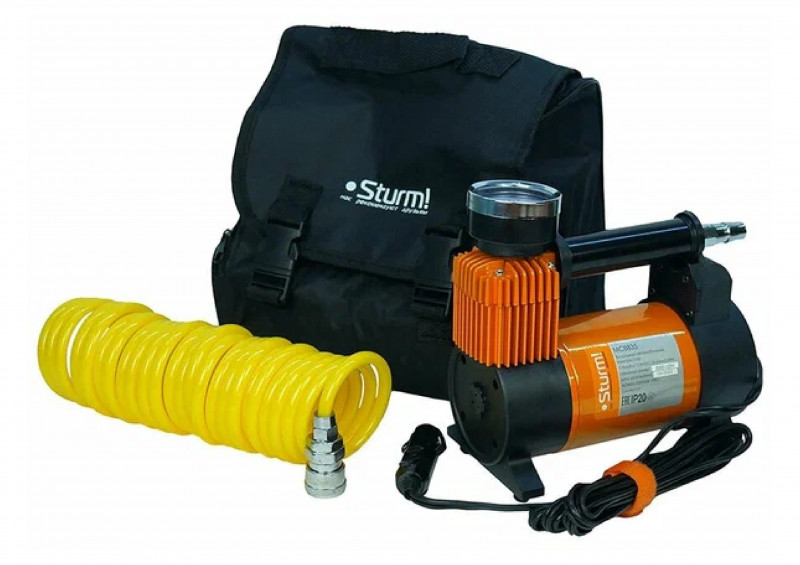 Компрессор автомоб МС8835 35л/мин 10бар ШТУРМ