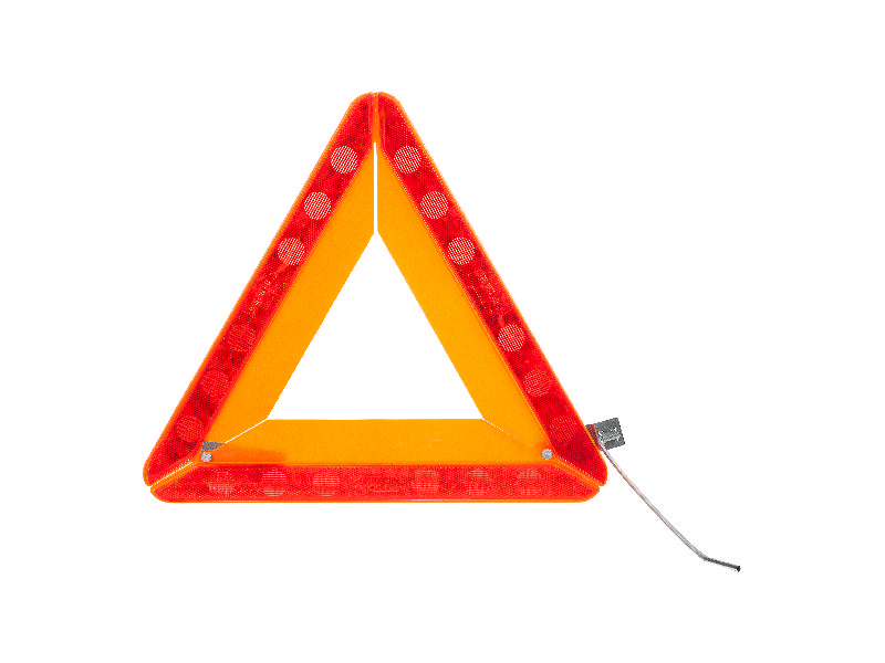 Знак аварийной остановки усиленный в кейсе