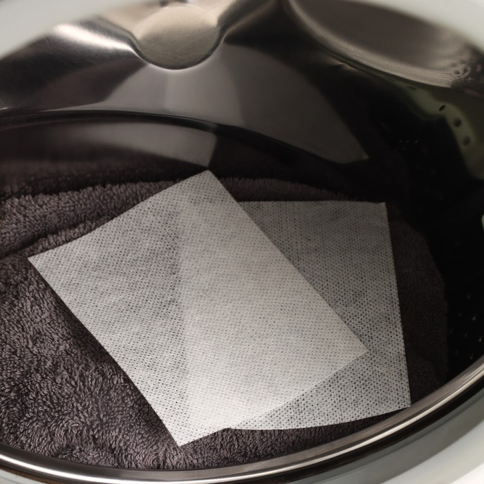 Салфетки для стирки цветного белья , 20шт, цвет белый