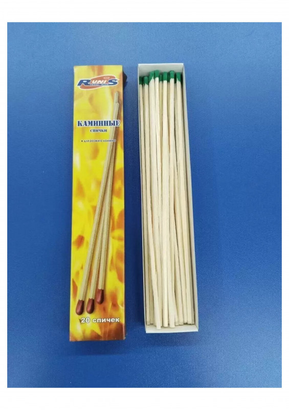 Спички каминные 20шт RUNIS