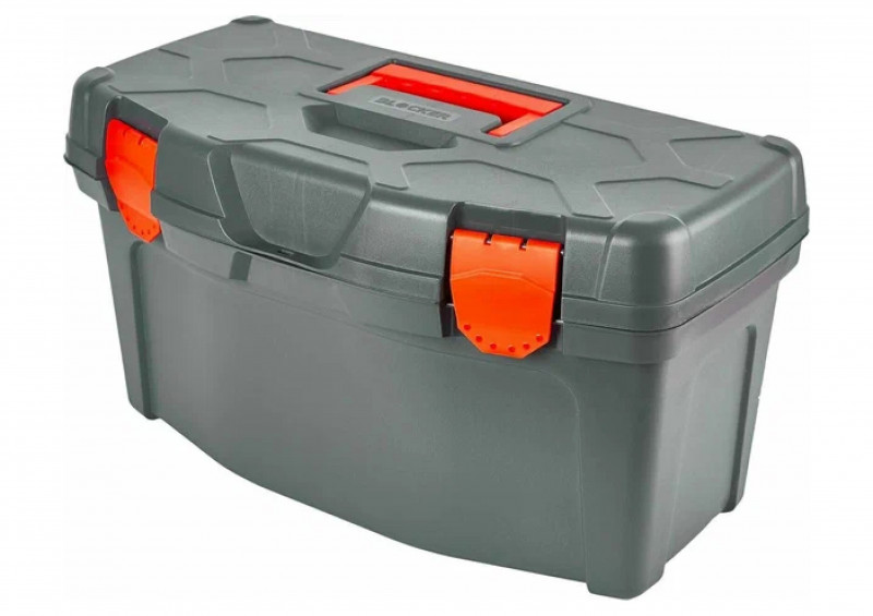 Ящик для инструментов 19" серо-свинцовый/оранжевый MASTER