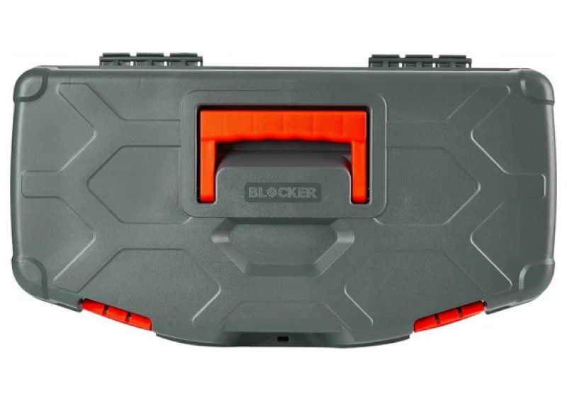 Ящик для инструментов 19" серо-свинцовый/оранжевый MASTER